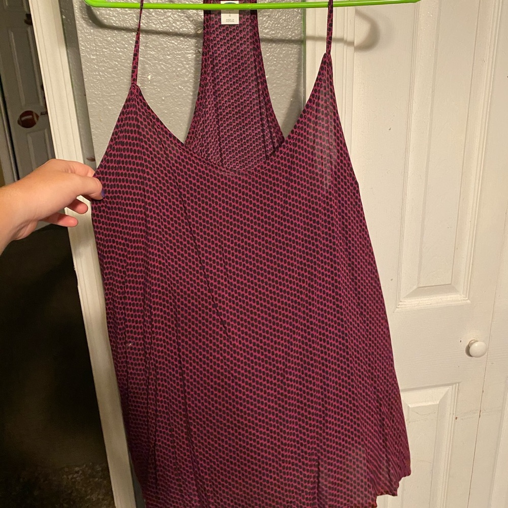 Razor back tank top